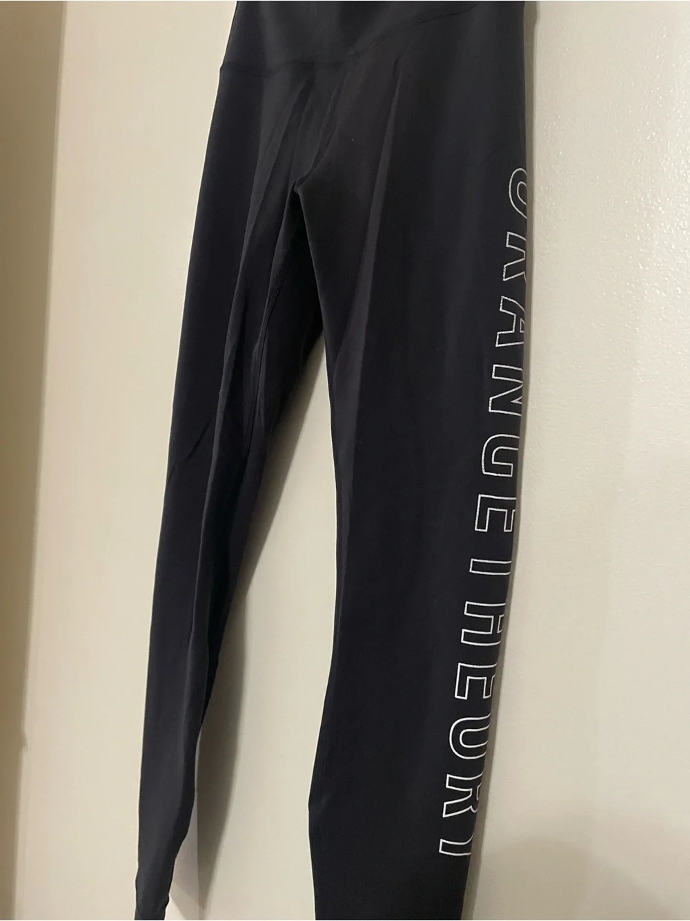 lululemon athletica Orangetheory Black Logo Leggings
